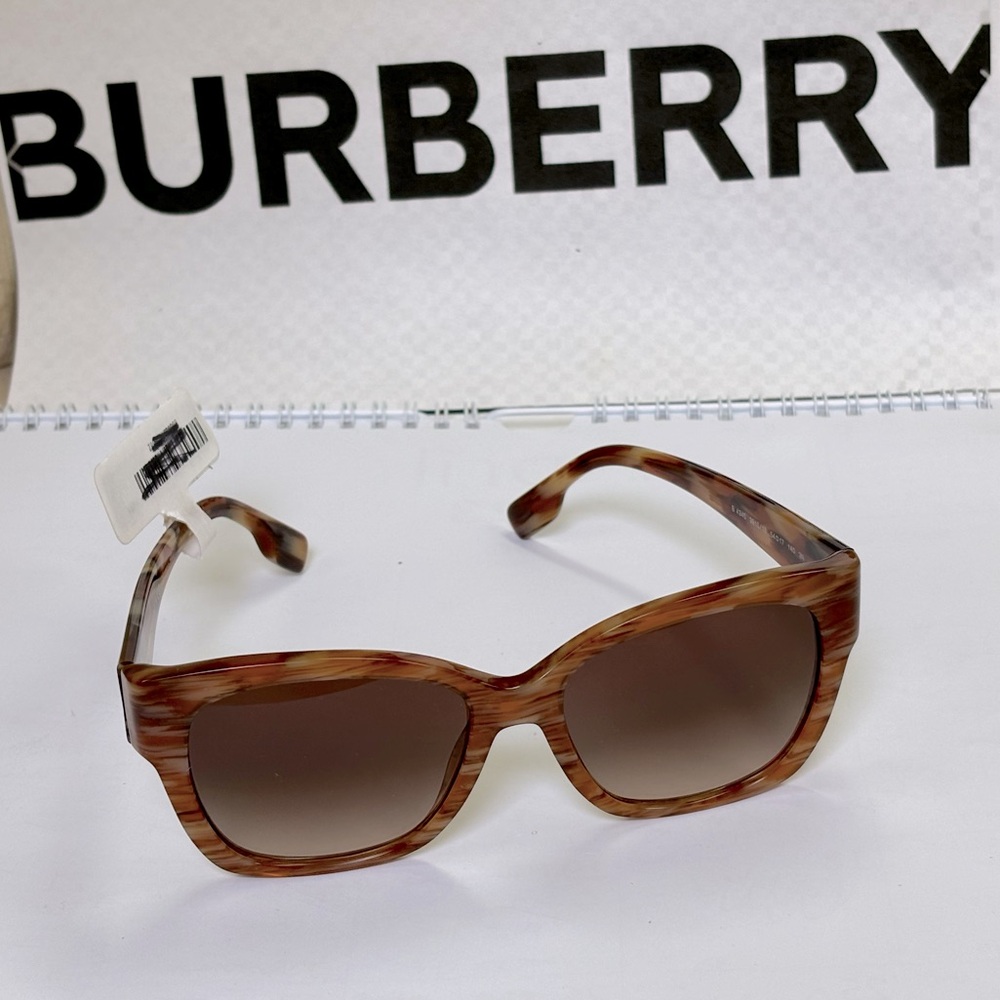 New Burberry BE4345 391513 Brown Sunglasses